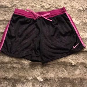 Nike mesh dry fit running shorts